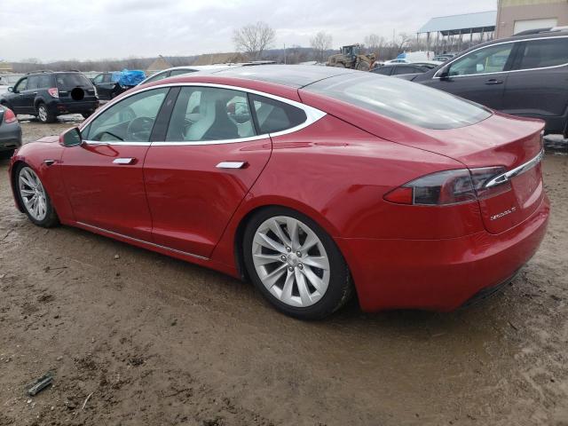 5YJSA1E2XHF208261 - 2017 TESLA MODEL S Կարմիր լուսանկար 2