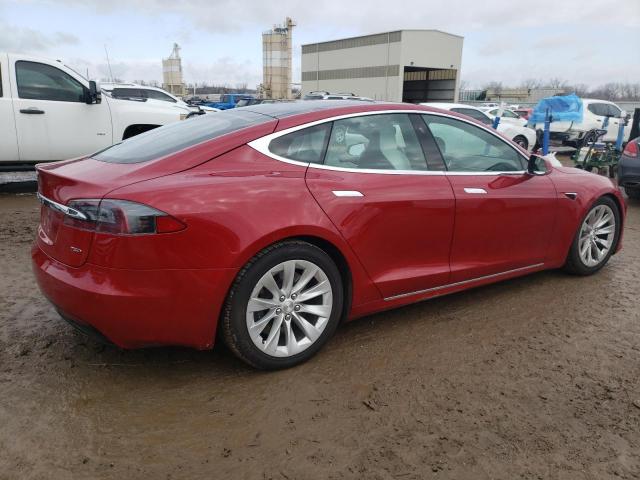 5YJSA1E2XHF208261 - 2017 TESLA MODEL S Կարմիր լուսանկար 3