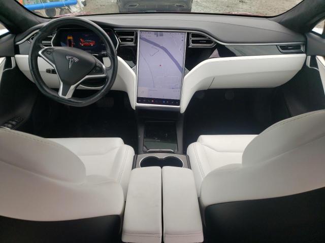 5YJSA1E2XHF208261 - 2017 TESLA MODEL S Կարմիր լուսանկար 8