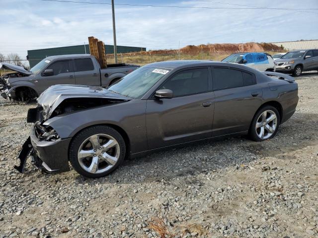 2C3CDXCT7DH583799 - 2013 DODGE CHARGER R/T SILVER photo 1