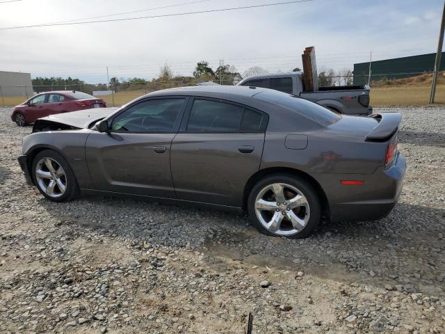 2C3CDXCT7DH583799 - 2013 DODGE CHARGER R/T SILVER photo 2