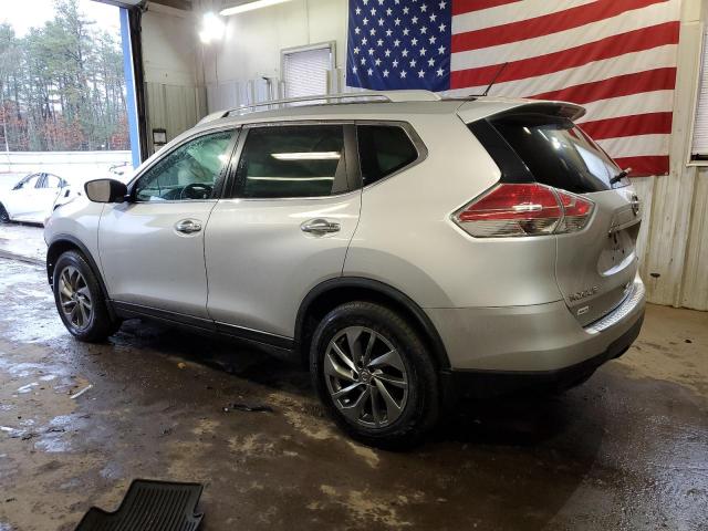 5N1AT2MV8FC921902 - 2015 NISSAN ROGUE S SILVER photo 2