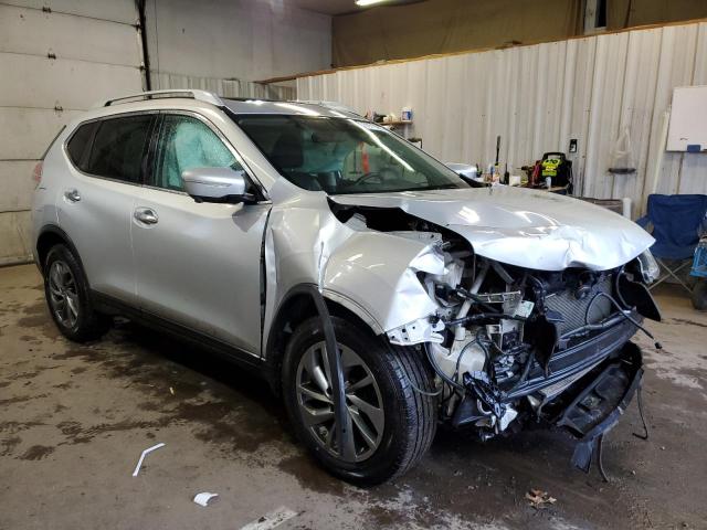 5N1AT2MV8FC921902 - 2015 NISSAN ROGUE S SILVER photo 4