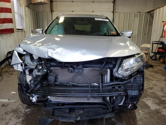 5N1AT2MV8FC921902 - 2015 NISSAN ROGUE S SILVER photo 5