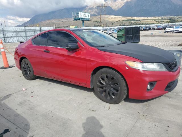 1HGCT1B88DA021788 - 2013 HONDA ACCORD EXL RED photo 4