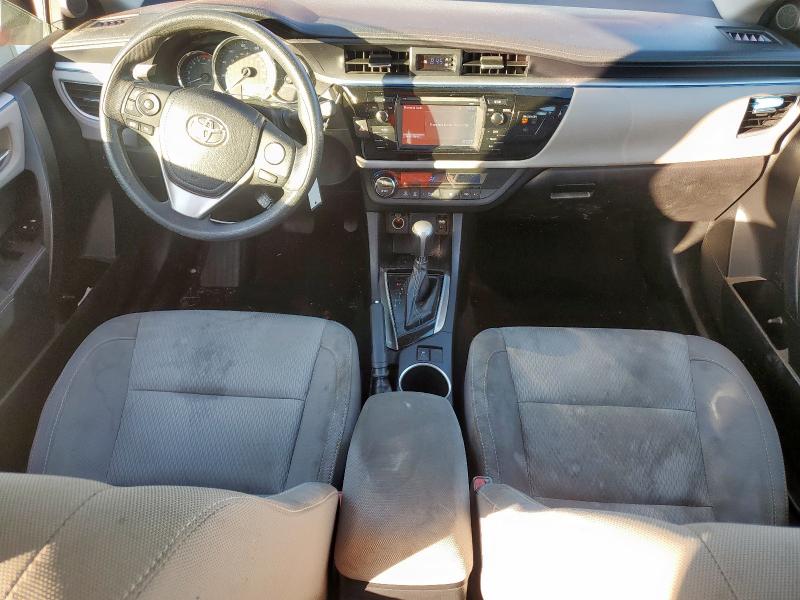 2T1BURHE3GC648188 - 2016 TOYOTA COROLLA L RED photo 8