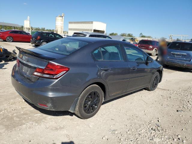 2HGFB2F57DH575329 - 2013 HONDA CIVIC LX 灰色 照片 3