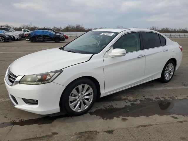 1HGCR2F8XFA244237 - 2015 HONDA ACCORD EXL WHITE photo 1