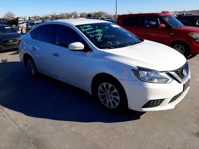 3N1AB7AP2JY289167 - 2018 NISSAN SENTRA S WHITE photo 4