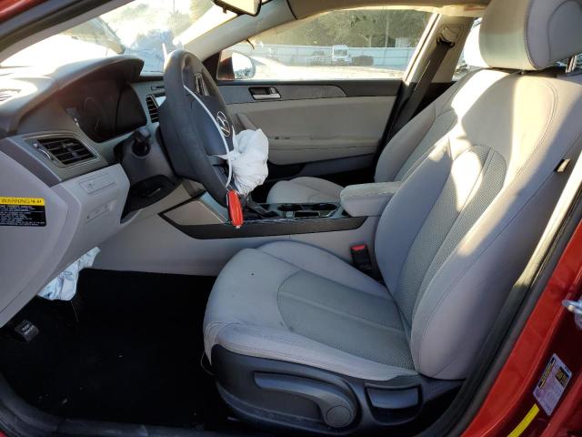 5NPE24AF7GH268440 - 2016 HYUNDAI SONATA SE RED photo 7