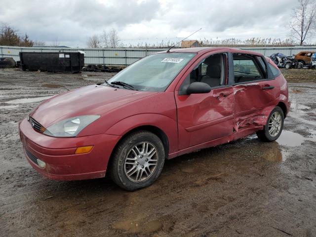 3FAFP37334R121060 - 2004 FORD FOCUS ZX5 RED photo 1