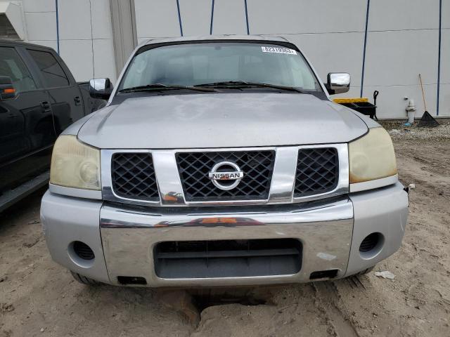 1N6BA07AX5N533646 - 2005 NISSAN TITAN XE SILVER photo 5