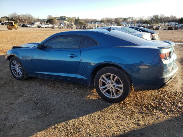 2G1FB1EV9A9168749 - 2010 CHEVROLET CAMARO LT BLUE photo 2