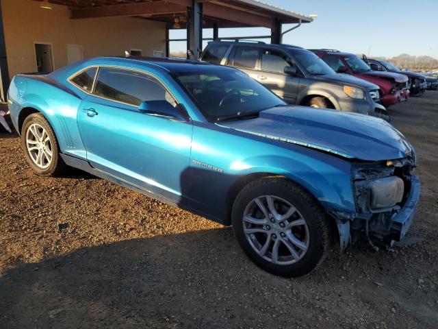 2G1FB1EV9A9168749 - 2010 CHEVROLET CAMARO LT BLUE photo 4