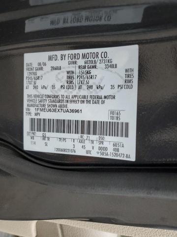 1FMEU63EX7UA36961 - 2007 FORD EXPLORER XLT Grafit foto 13