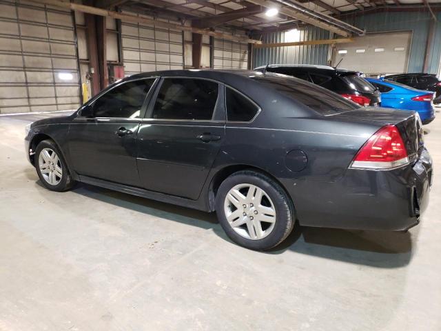 2G1WG5E30D1267082 - 2013 CHEVROLET IMPALA LT BLACK photo 2