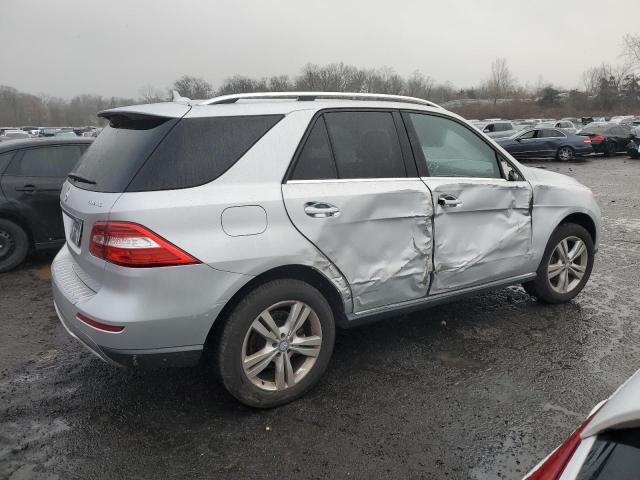4JGDA5HB8EA408471 - 2014 MERCEDES-BENZ ML 350 4MATIC SILVER photo 3