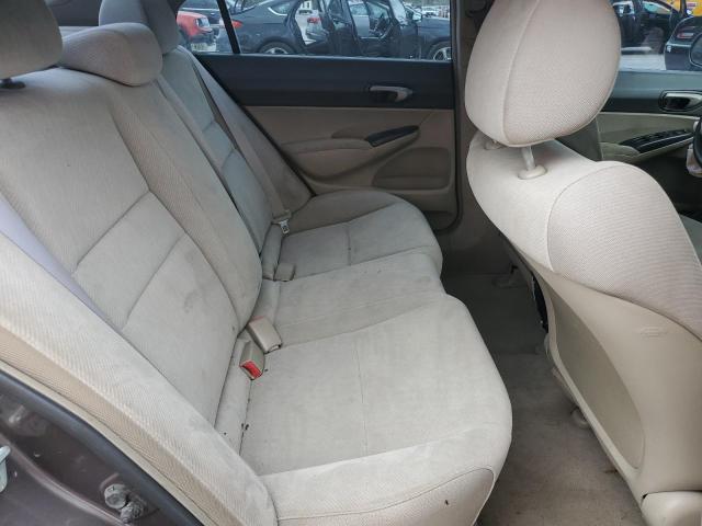 2HGFA1F50BH513233 - 2011 HONDA CIVIC LX Qəhvəyi foto 10