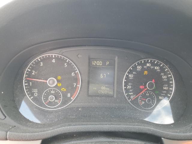 1VWAT7A34EC102241 - 2014 VOLKSWAGEN PASSAT S SILVER photo 9