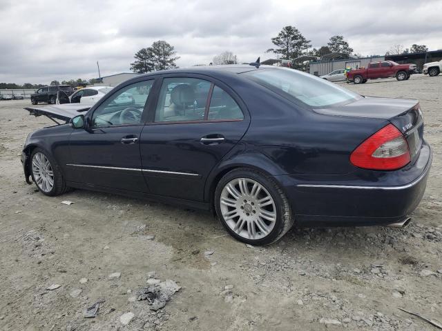 WDBUF56X68B218802 - 2008 MERCEDES-BENZ E 350 BLUE photo 2