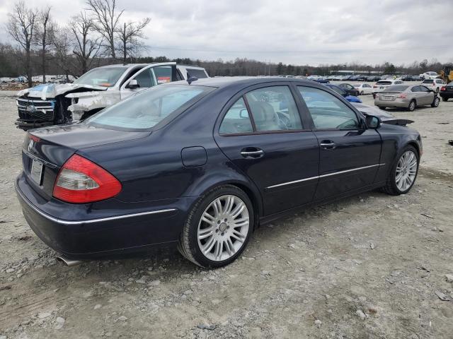 WDBUF56X68B218802 - 2008 MERCEDES-BENZ E 350 BLUE photo 3