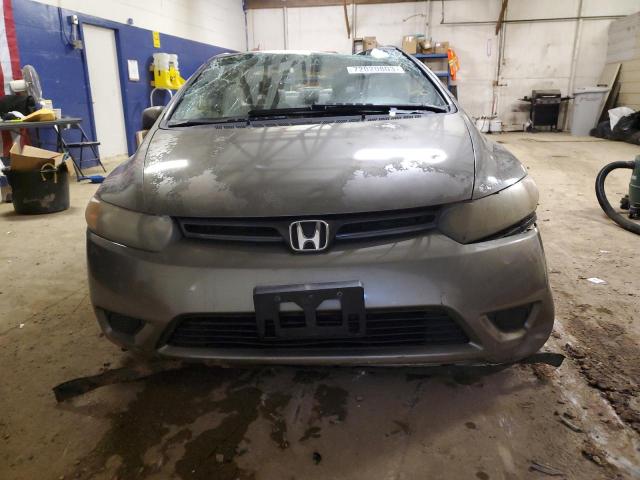 2HGFG12666H583984 - 2006 HONDA CIVIC LX GRAY photo 5