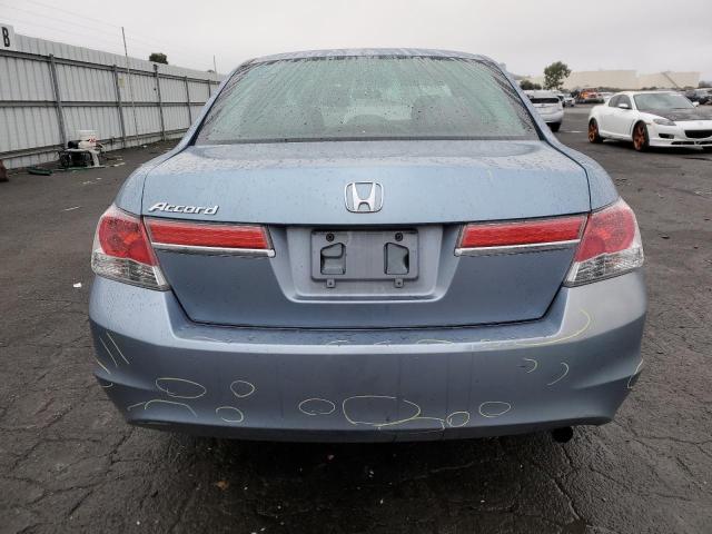 1HGCP2F39BA069242 - 2011 HONDA ACCORD LX BLUE photo 6