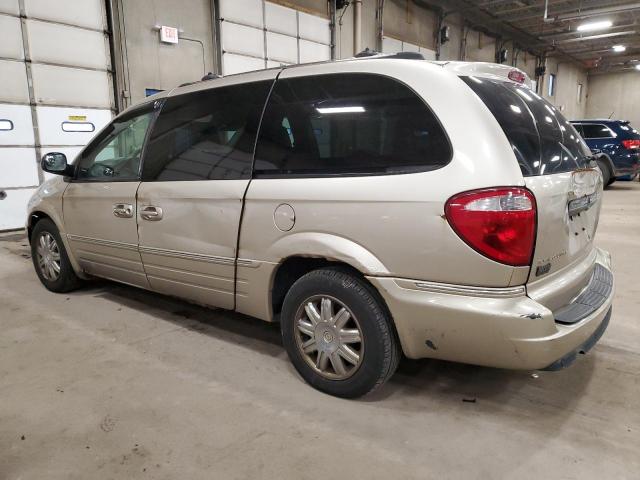 2C8GP64L35R187215 - 2005 CHRYSLER TOWN & COU LIMITED TAN photo 2