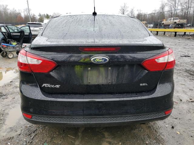 1FAHP3H23CL213555 - 2012 FORD FOCUS SEL BLACK photo 6