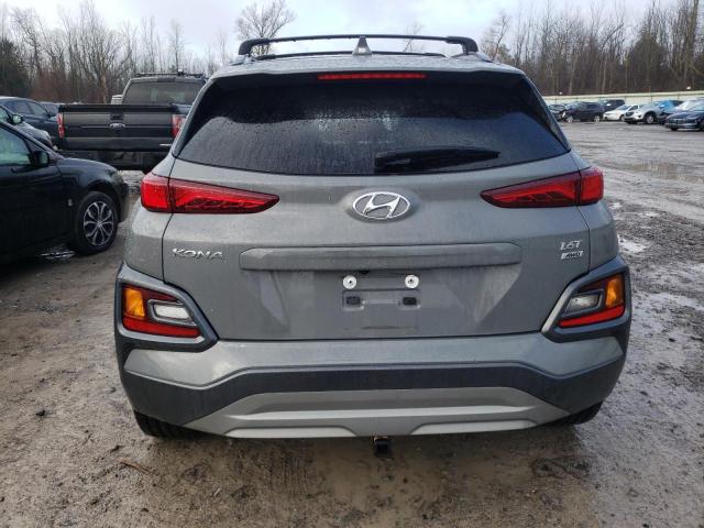 KM8K6CA5XMU734481 - 2021 HYUNDAI KONA NIGHT GRAY photo 6