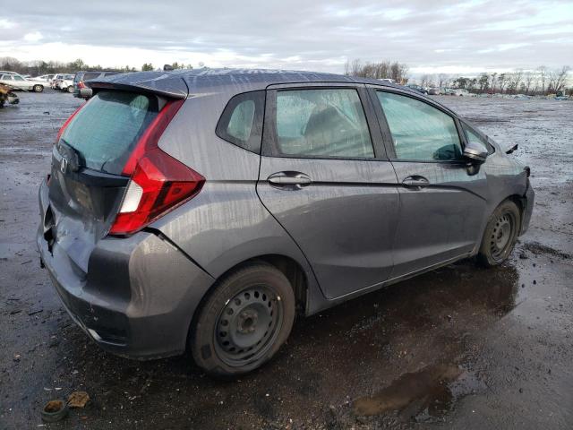 3HGGK5H4XKM747989 - 2019 HONDA FIT LX GRAY photo 3