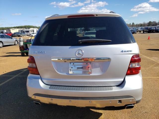 4JGBB86E38A303151 - 2008 MERCEDES-BENZ ML 350 SILVER photo 6