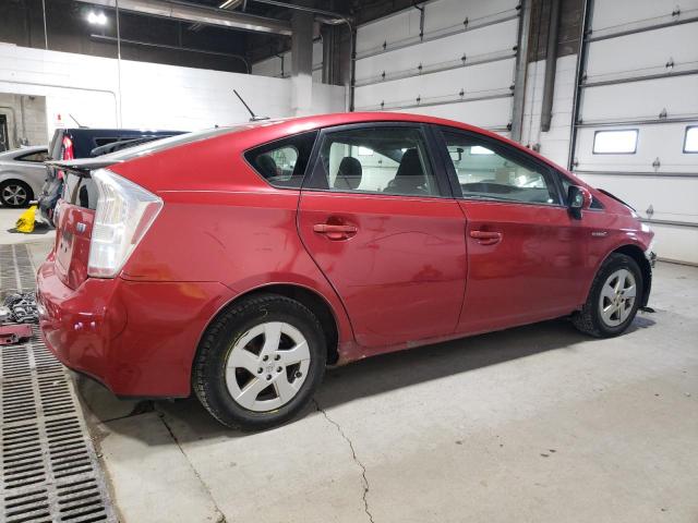 JTDKN3DU6B0275948 - 2011 TOYOTA PRIUS 红色 照片 3