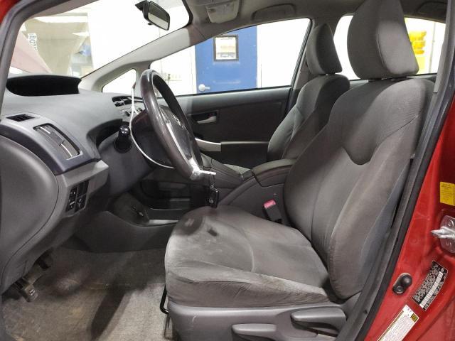 JTDKN3DU6B0275948 - 2011 TOYOTA PRIUS 红色 照片 7