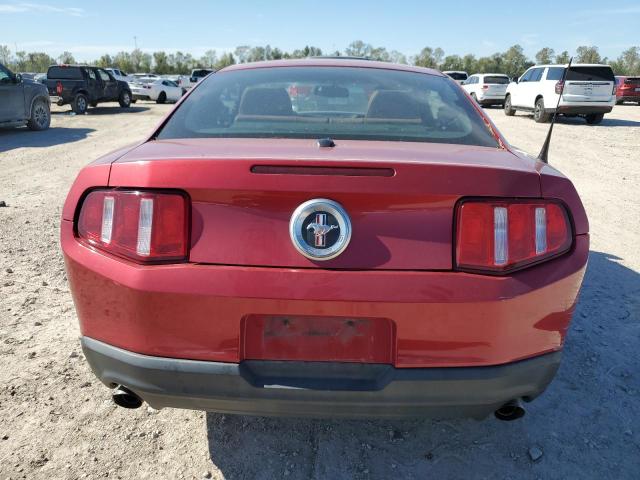 1ZVBP8AM6B5153568 - 2011 FORD MUSTANG RED photo 6