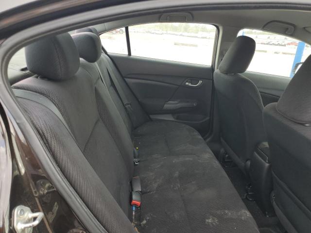 19XFB2F52DE031203 - 2013 HONDA CIVIC LX BROWN photo 10