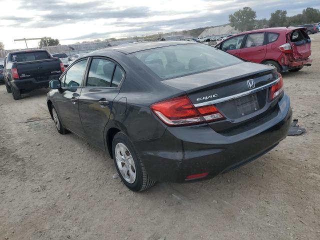 19XFB2F52DE031203 - 2013 HONDA CIVIC LX BROWN photo 2