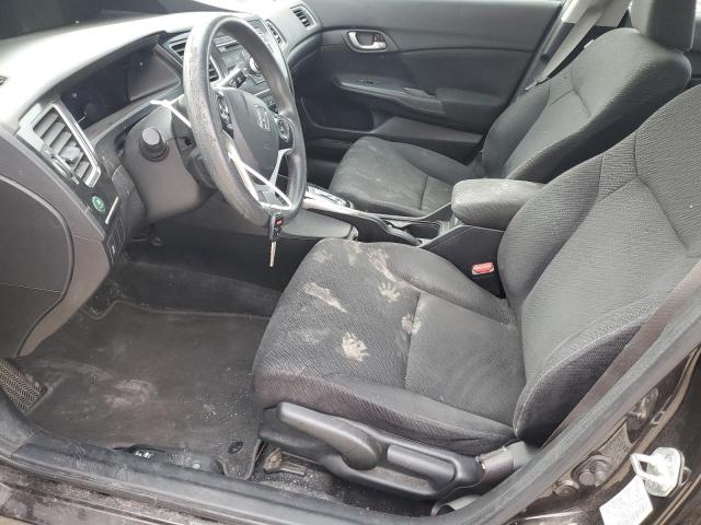 19XFB2F52DE031203 - 2013 HONDA CIVIC LX BROWN photo 7