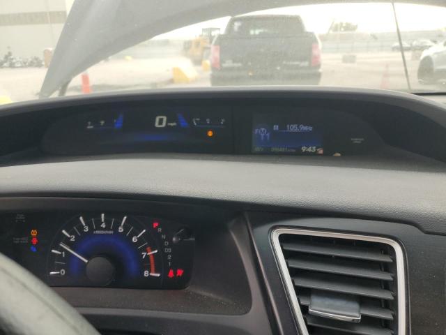 19XFB2F52DE031203 - 2013 HONDA CIVIC LX BROWN photo 9