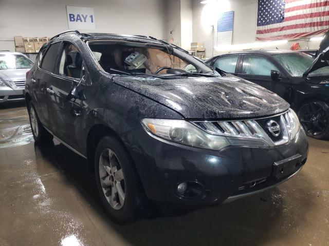 JN8AZ18W59W126460 - 2009 NISSAN MURANO S BLACK photo 4