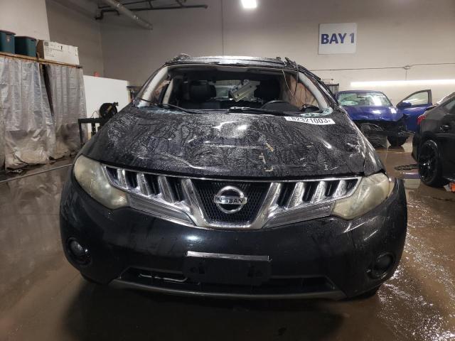 JN8AZ18W59W126460 - 2009 NISSAN MURANO S BLACK photo 5