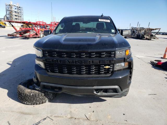 1GCRWBEH6LZ265845 - 2020 CHEVROLET SILVERADO C1500 CUSTOM BLACK photo 5