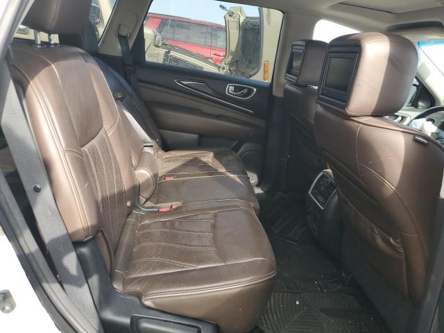 5N1AL0MM2EC536703 - 2014 INFINITI QX60 WHITE photo 10