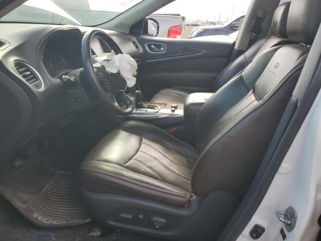 5N1AL0MM2EC536703 - 2014 INFINITI QX60 WHITE photo 7