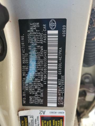 4T1BK3DB3BU395492 - 2011 TOYOTA AVALON BASE Brązowy zdjęcie 12