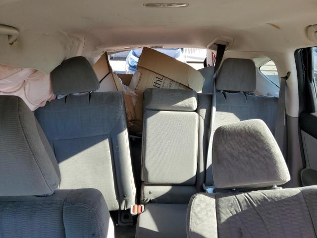 5J6RM3H35CL029017 - 2012 HONDA CR-V LX ბურგუნდია ფოტო 10