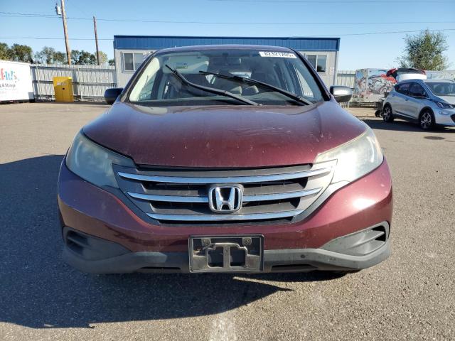 5J6RM3H35CL029017 - 2012 HONDA CR-V LX ბურგუნდია ფოტო 5