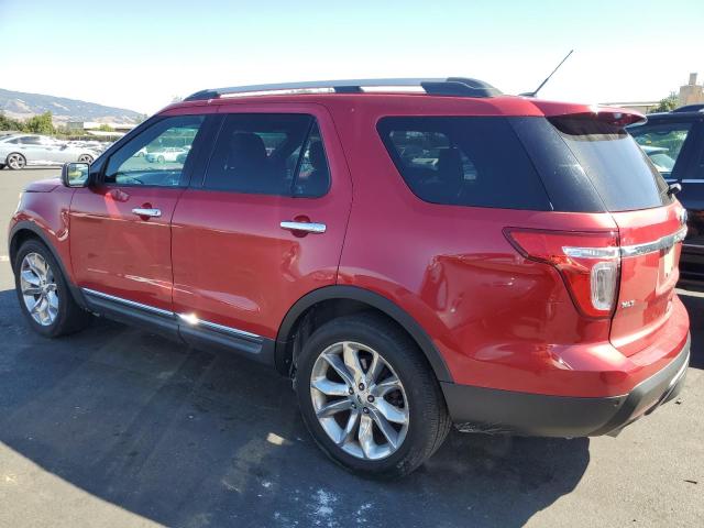1FMHK7D8XCGA73633 - 2012 FORD EXPLORER XLT Բորդո լուսանկար 2