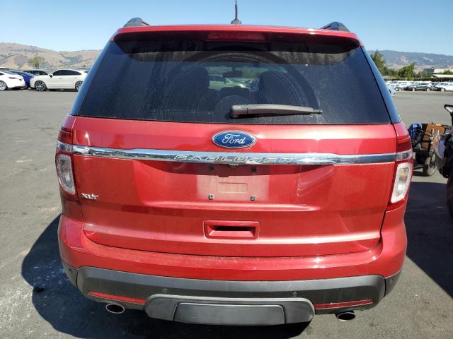1FMHK7D8XCGA73633 - 2012 FORD EXPLORER XLT Բորդո լուսանկար 6