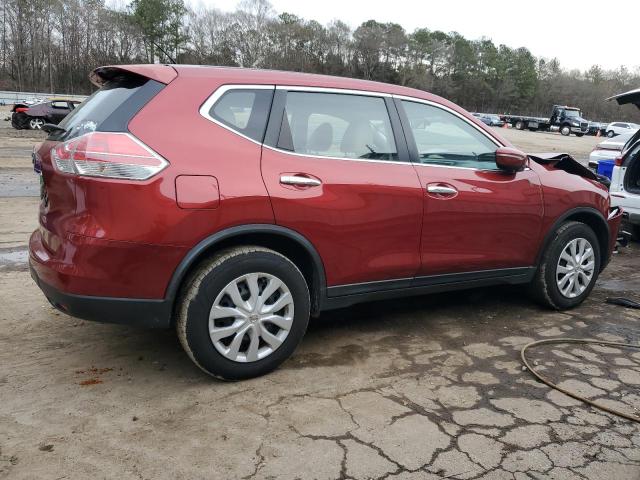 KNMAT2MT4FP508886 - 2015 NISSAN ROGUE S BURGUNDY photo 3